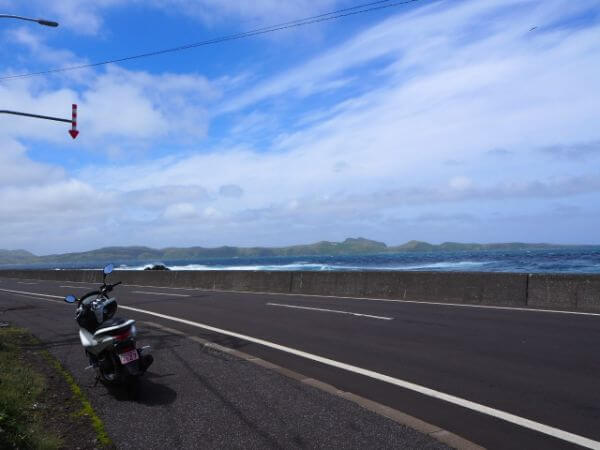 礼文島のレンタルバイク