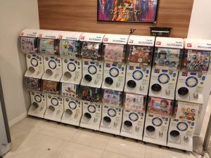 TSUTAYA 札幌駅西口店にあるガチャガチャコーナー
