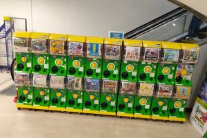 ゲオ札幌狸小路2丁目店のガチャガチャコーナー