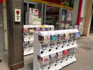 ベガジオ狸小路店のガチャガチャコーナー